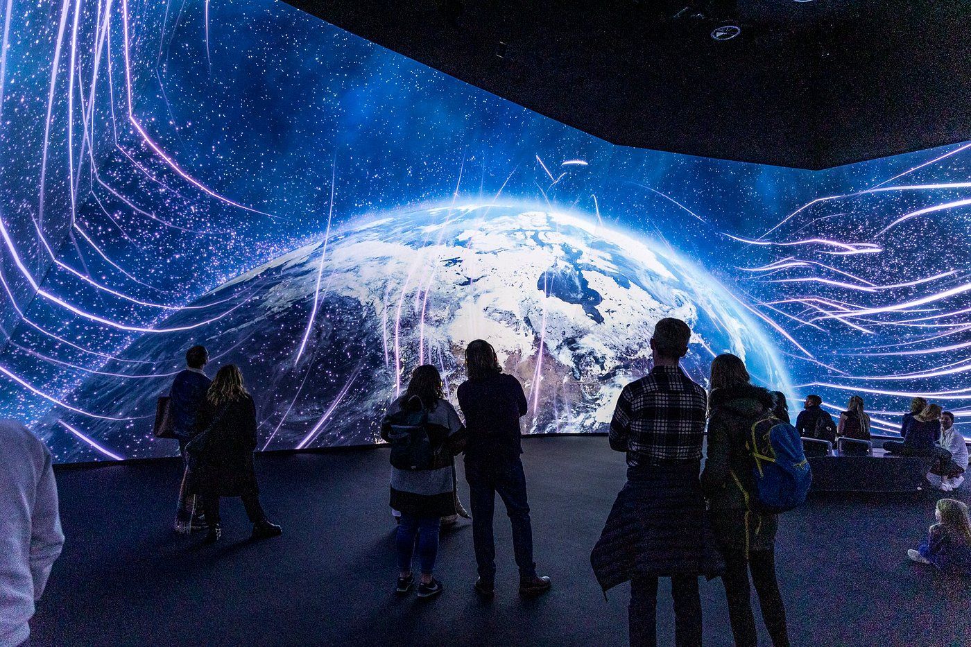 Audience at BBC Earth Experience