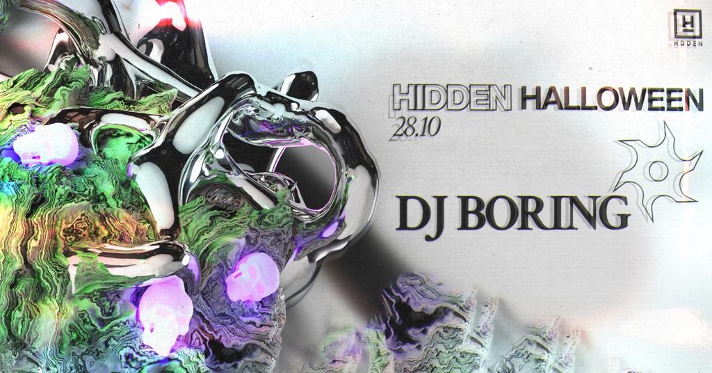 Hidden Halloween: DJ Boring, 28th October 2023, Hidden, Manchester