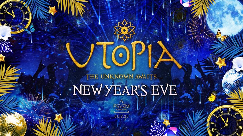 UTOPIA New Year's Eve - PRYZM Bristol - 31st December 2023