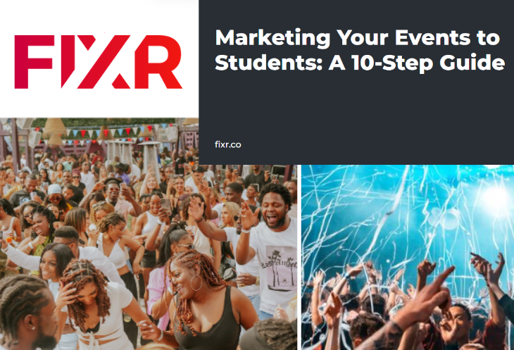 Read our in-depth guide on marketing events to students
