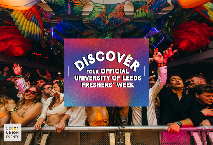 University of Leeds announce freshers week programme