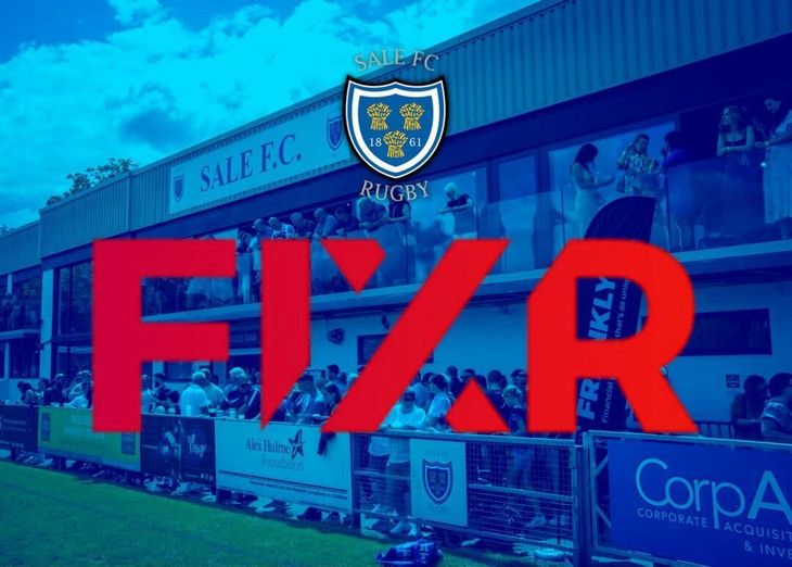 Sale FC Rugby announce new partnership with FIXR